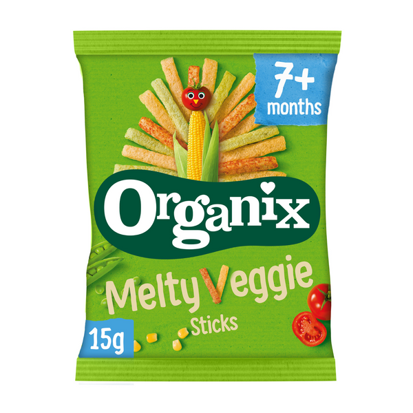 Organix Melty Veggie Stick, 15 g.