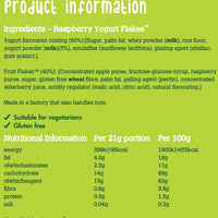 Fruit Bowl Yogurt Flakes- Raspberry, 5 x 21g. [Expiry - 06/05/2024]