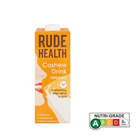 Rude Health Organic Dairy-free Drink - Cashew (Gluten Free), 1L.
