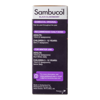 25% OFF [Bundle of 3] Sambucol Regular/Original (UK Version), 120 ml. [Exp: 31/10/2023]