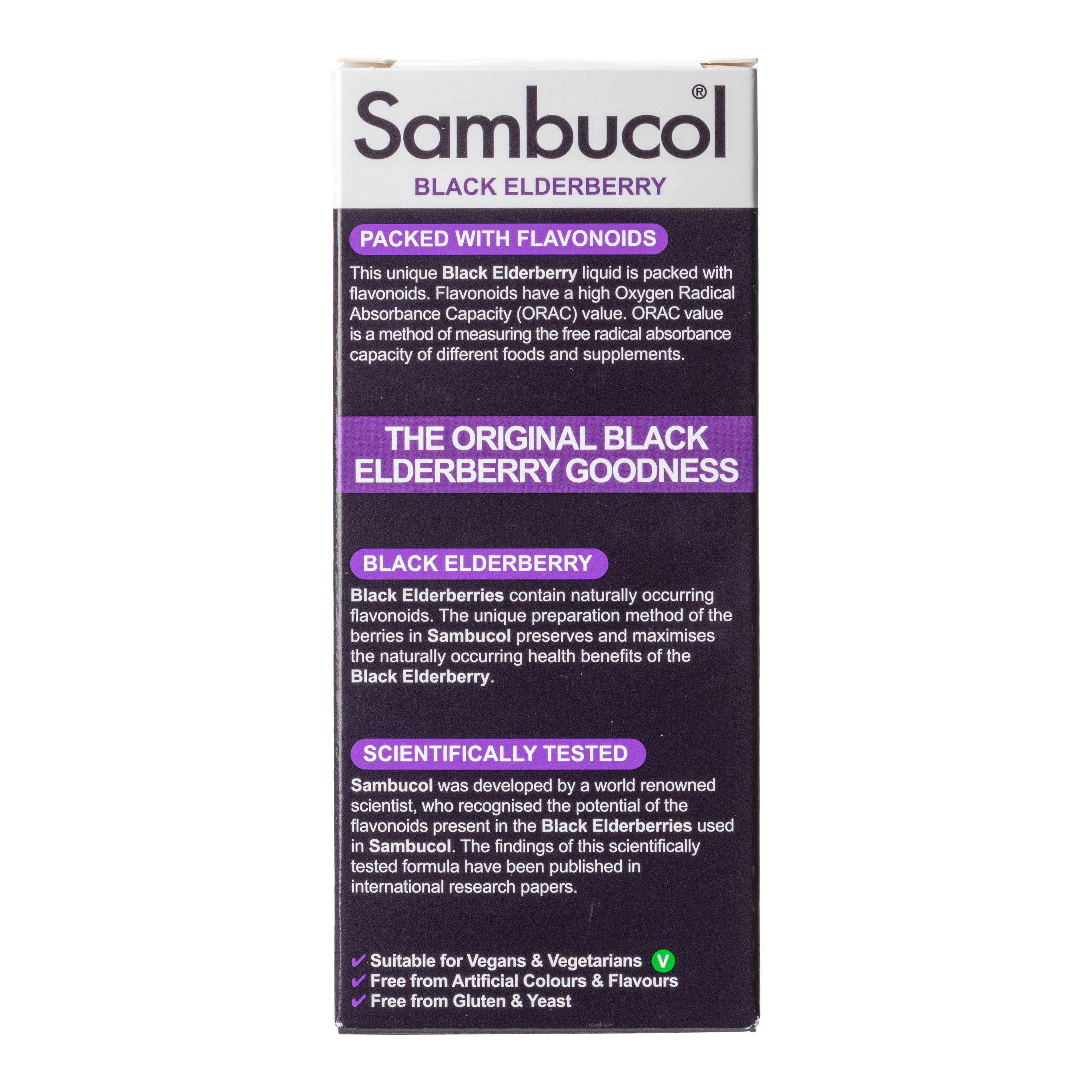 [25% Off Bundle Deal] 3 x Sambucol Regular/Original (UK Version), 120 ml. [Exp: 31/10/2023]