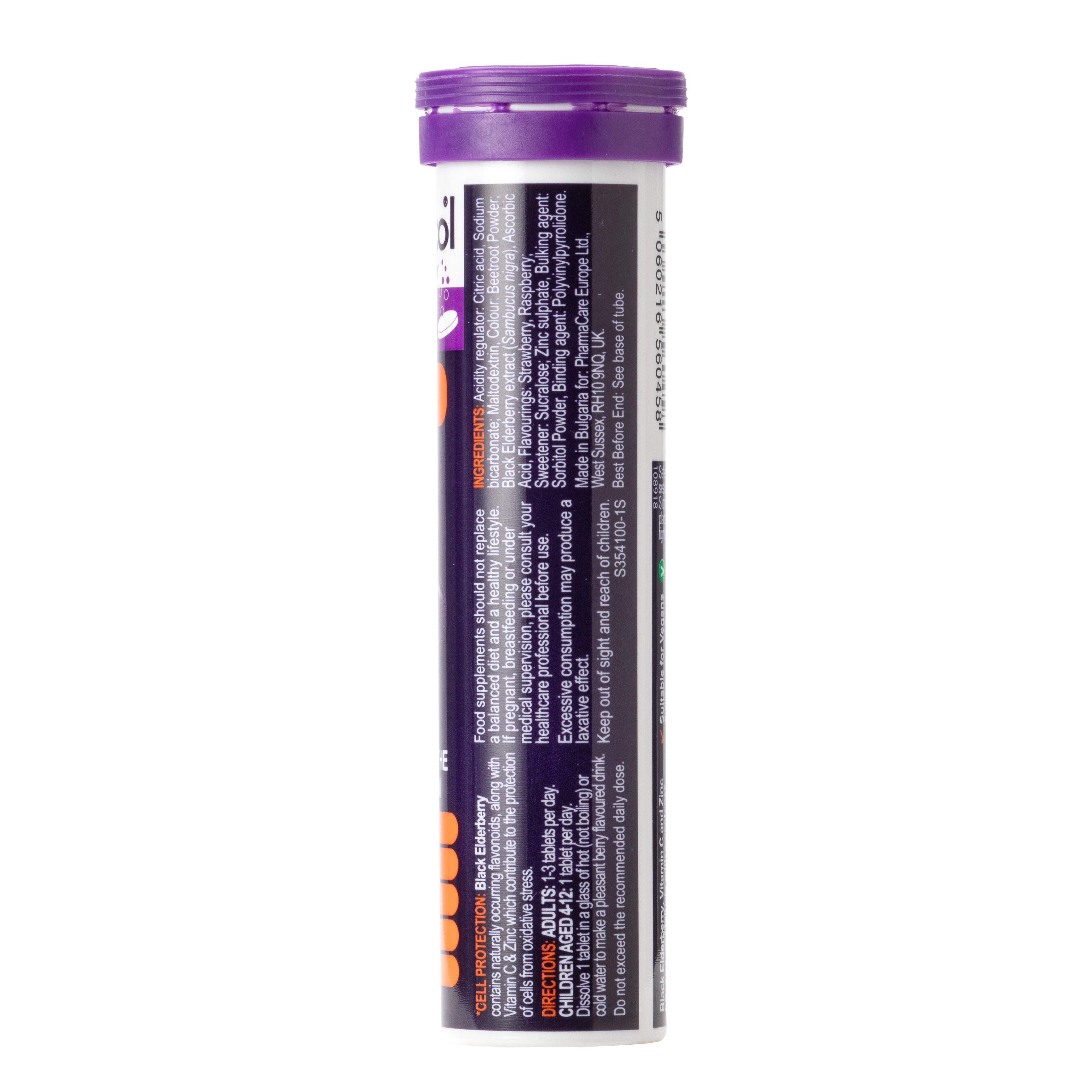 [25% Off Bundle Deal] 3 x Sambucol Immuno Forte Effervescent (UK Version), 15 tabs.