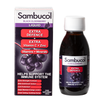 25% OFF [Bundle of 3] Sambucol Extra Defence (UK Version), 120ml. *Authorised Exclusive Distributor