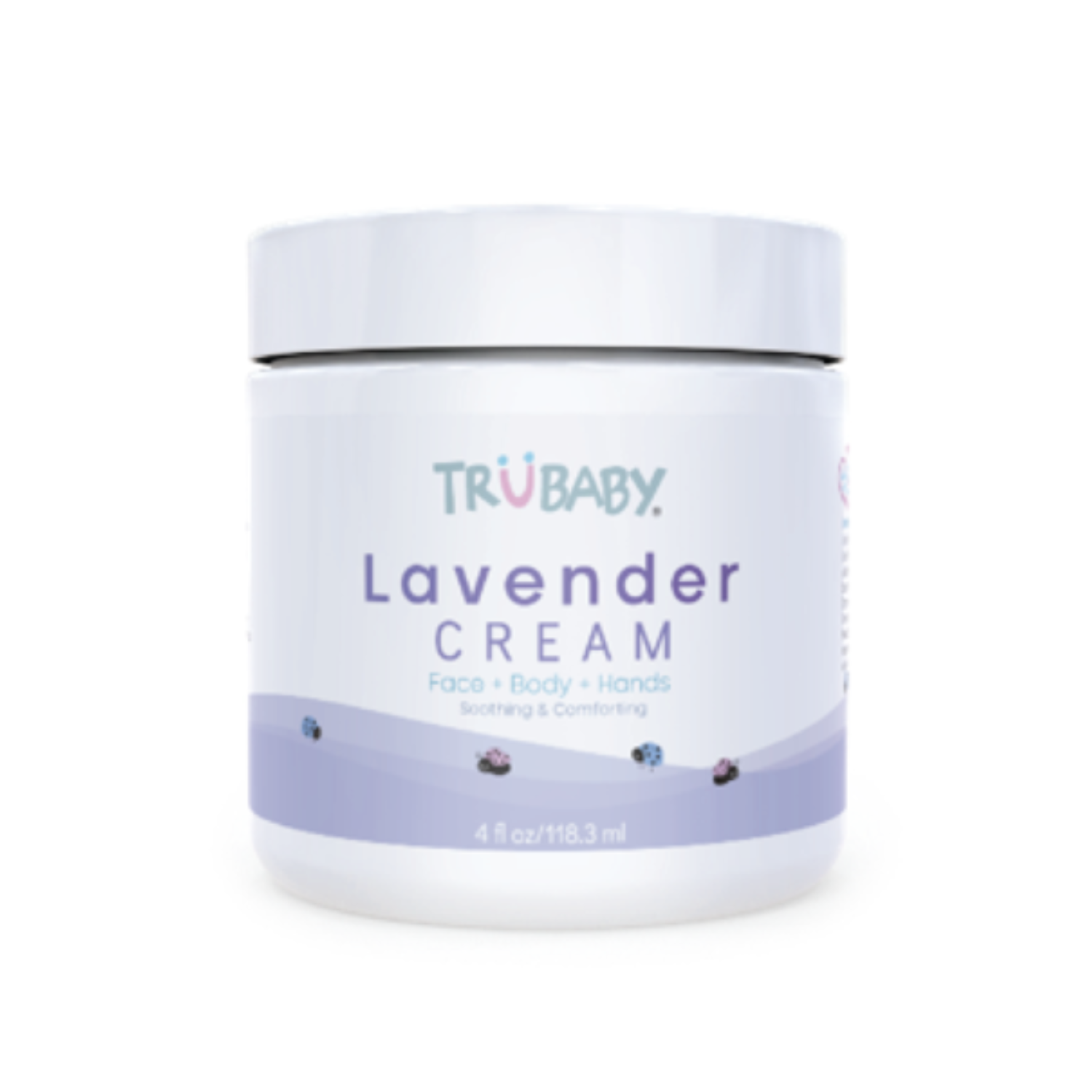 TruKid TruBaby Lavender Face+ Body + Hands Cream, 118.3 ml
