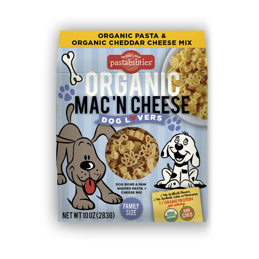 Pastabilities Organic Shaped Pasta (Mac 'N Cheese) - Dog Lovers, 284g-NaturesWisdom