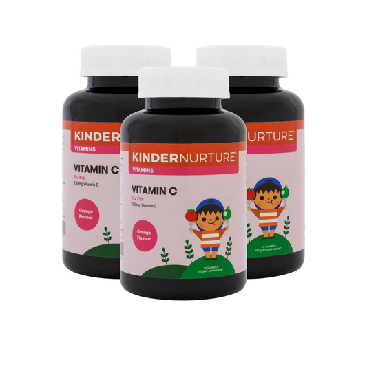 [25% Off Bundle Deal] 3 x KinderNurture Vitamin C, 60 gummies