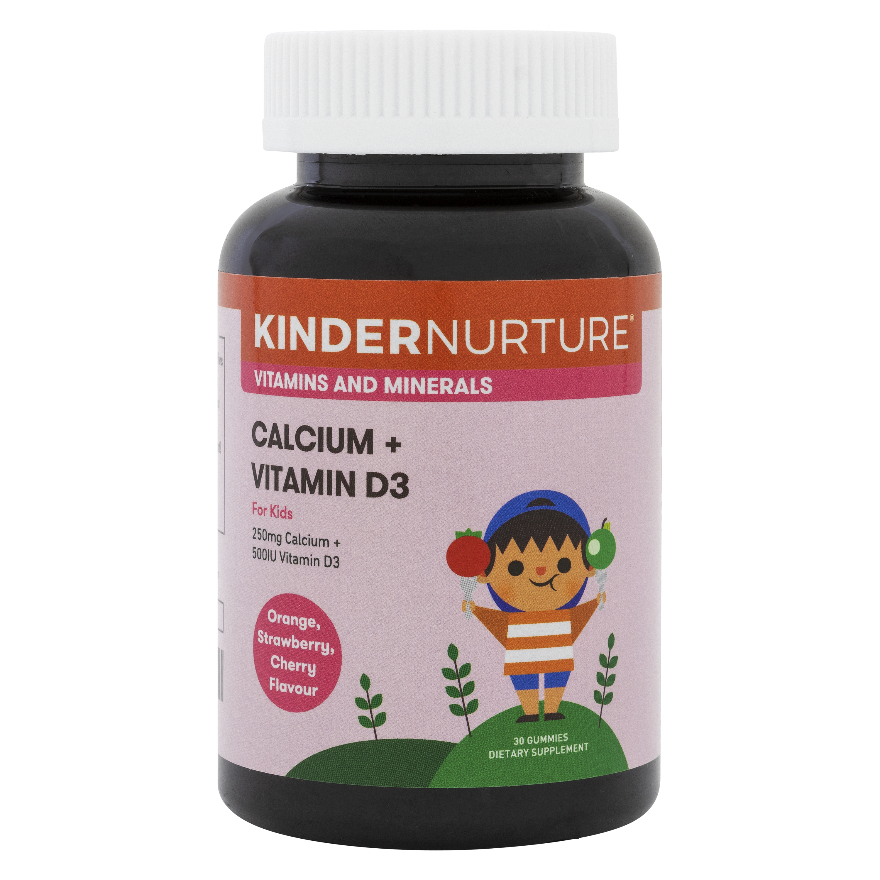 [25% Off Bundle Deal] 3 x KinderNurture Calcium + Vitamin D3, 30 gummies