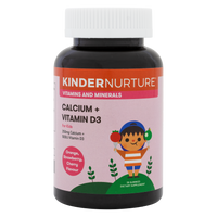 [25% Off Bundle Deal] 3 x KinderNurture Calcium + Vitamin D3, 30 gummies