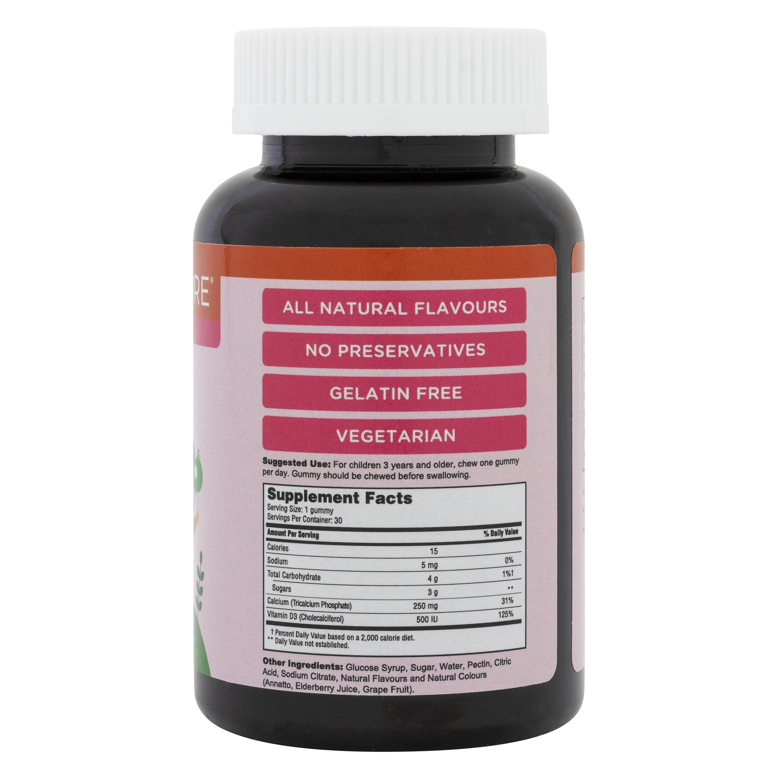 [25% Off Bundle Deal] 3 x KinderNurture Calcium + Vitamin D3, 30 gummies