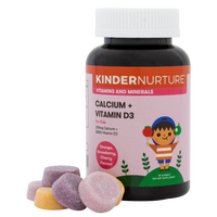 [25% Off Bundle Deal] 3 x KinderNurture Calcium + Vitamin D3, 30 gummies