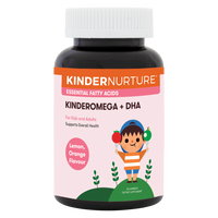 KinderNurture KinderOmega + DHA, 60 gummies.