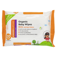 [Bundle Of 12] KinderNurture Organic Baby Wipes, 20 wipes - New Batch