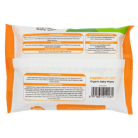 KinderNurture Organic Baby Wipes, 20 wipes