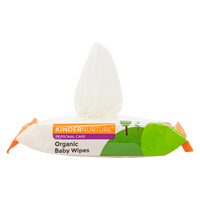 KinderNurture Organic Baby Wipes, 20 wipes