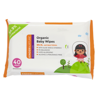 [Bundle of 12] KinderNurture Organic Baby Wipes, 40 wipes - New Batch