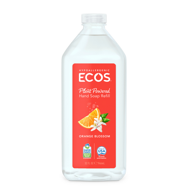 ECOS Hand Soap Orange Blossom Refill 32oz.
