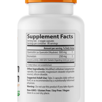 Doctor's Best Quercetin Bromelain, 180 vcaps