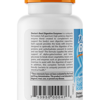 Doctor's Best Digestive Enzymes, 90 vcaps