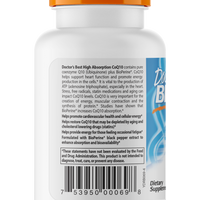 Doctor's Best High Absorption CoQ10 with BioPerine 100mg, 60 vcaps
