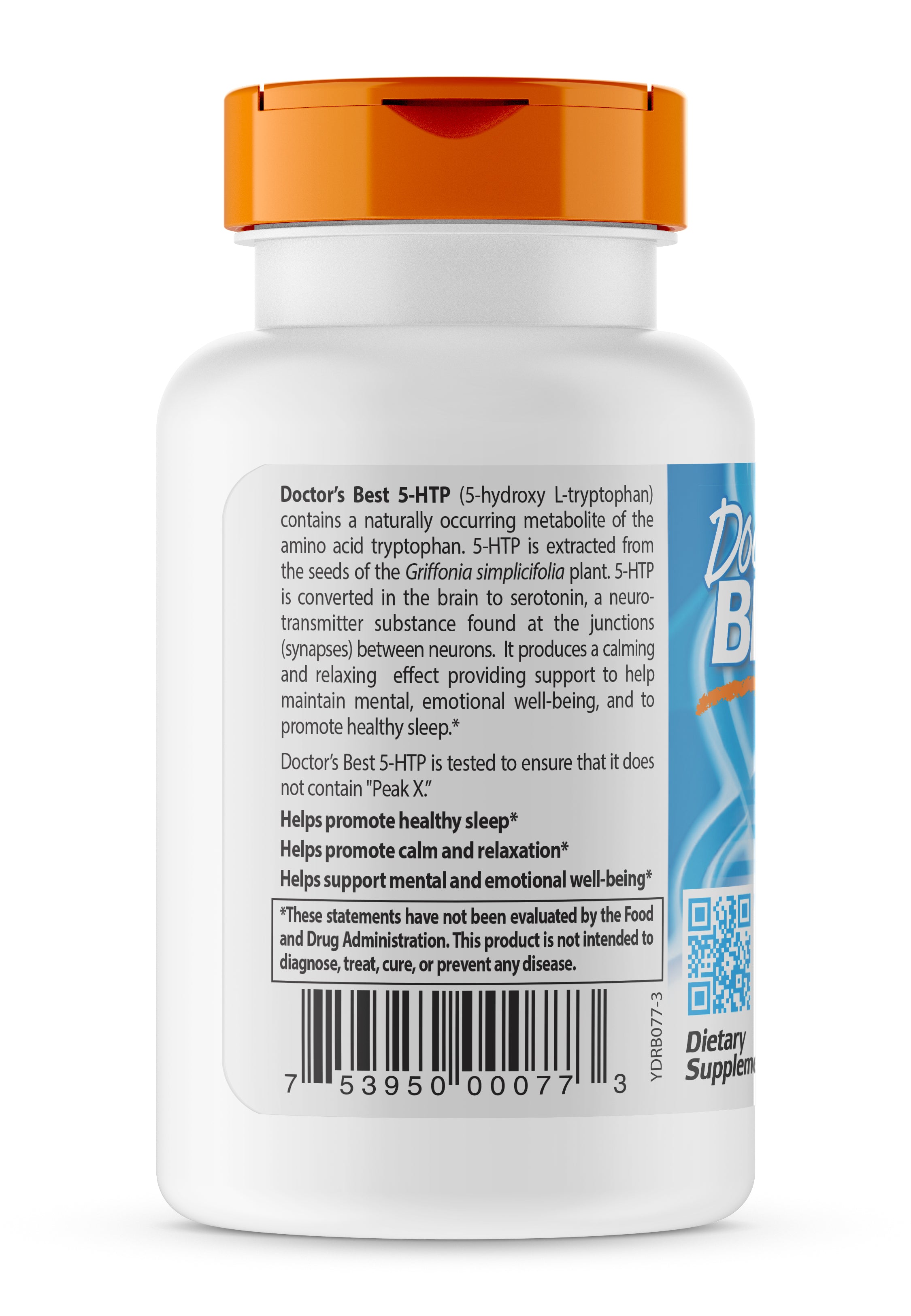 Doctor's Best 5-HTP 100 mg, 60 vcaps【25% OFF Auto Discount】