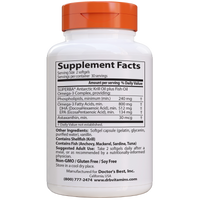 Doctor's Best Enhanced Krill + Omega 3s with Superba Krill, 60 sgls