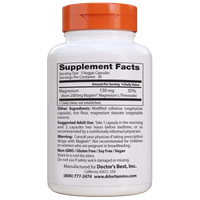 Doctor's Best Brain Magnesium with Magtein 50 mg, 90 vcaps