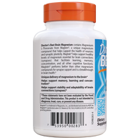Doctor's Best Brain Magnesium with Magtein 50 mg, 90 vcaps