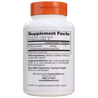 Doctor's Best PQQ with BioPQQ 20mg, 30 vcaps