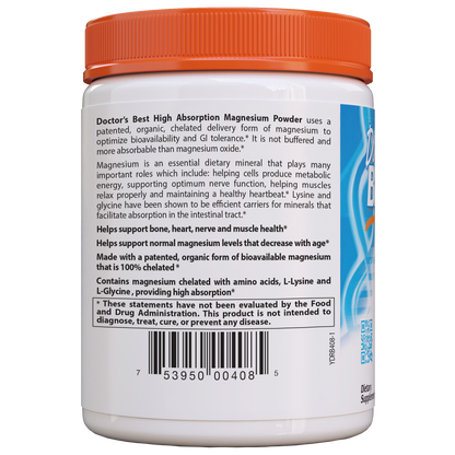 Doctor's Best High Absorption Magnesium, 200g