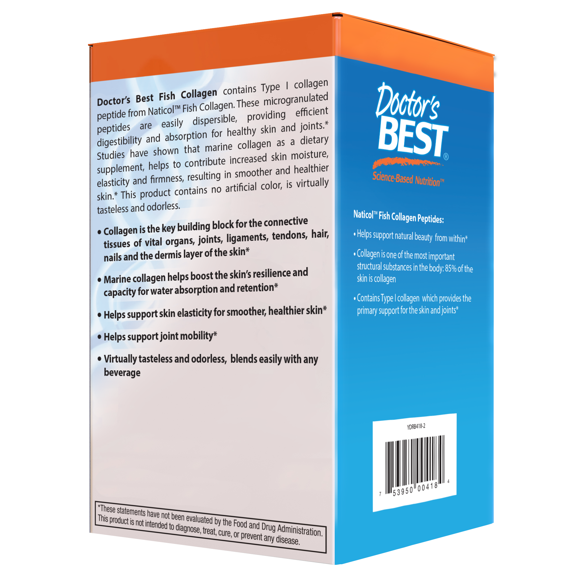 Doctor's Best Fish Collagen with Trumarine Collagen, 30 sticks【25% OFF Auto Discount】