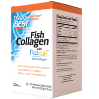 Doctor's Best Fish Collagen with Trumarine Collagen, 30 sticks【25% OFF Auto Discount】