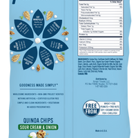 [Bundle of 2] Simply 7 Quinoa Chips - Sour Cream & Onion, 99 g