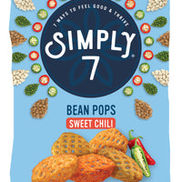 [Bundle of 2] Simply 7 Bean Pops- Sweet Chilli, 99g.
