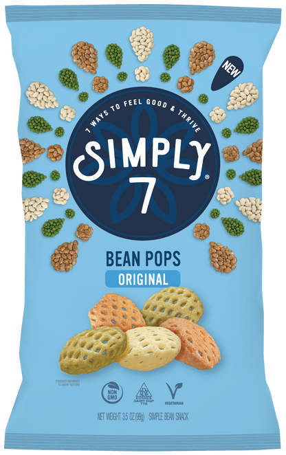 [Bundle of 2] Simply 7 Bean Pops- Original, 99g.
