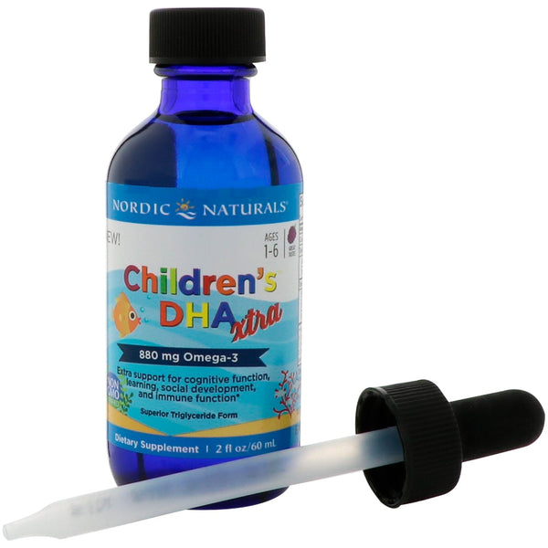 Nordic Natural Children’s DHA™ Xtra liquid, 2oz