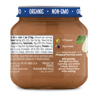 Happy Family Happy Baby Stage 2 Clearly Crafted Jars - Pears & Prunes, 113 g. [Expiry - 07/05/2023]
