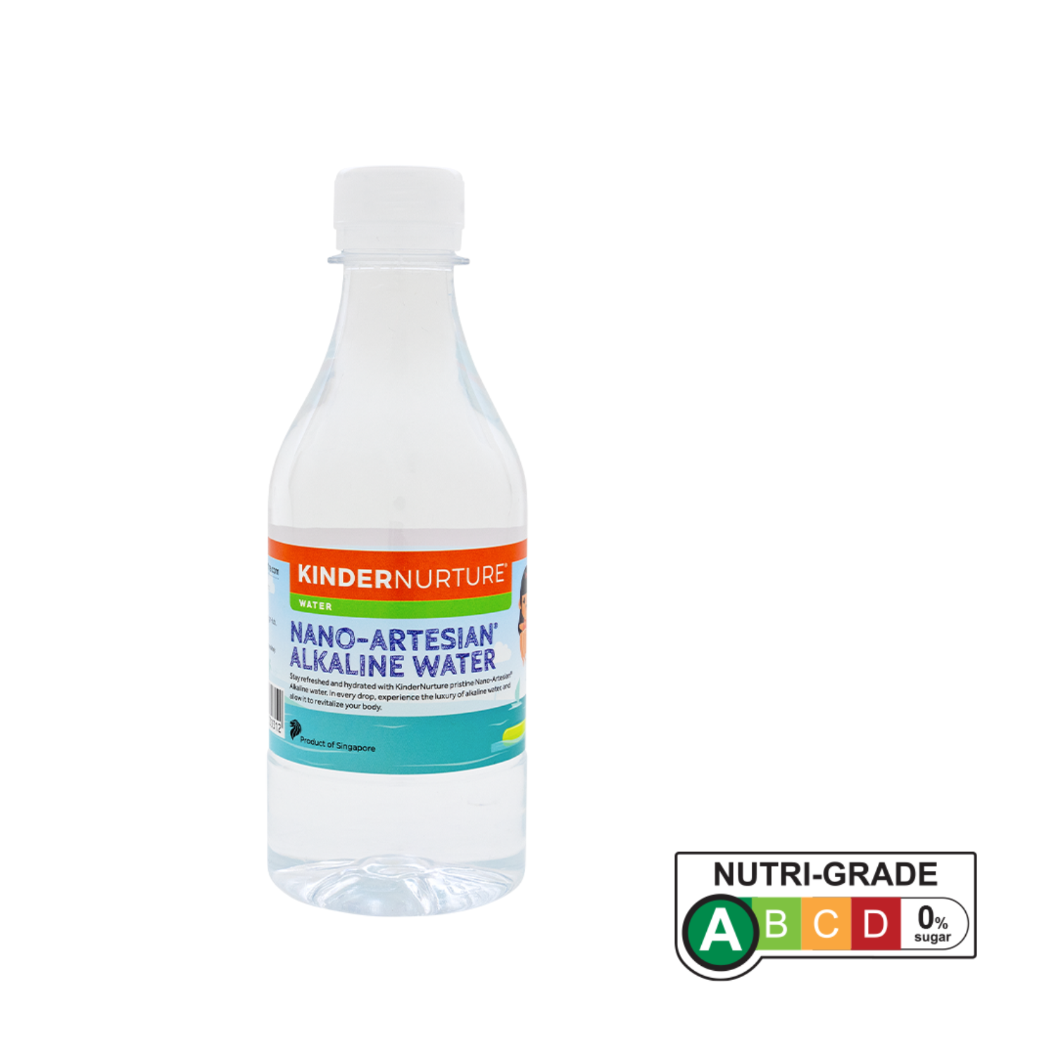 [Carton Sales] KinderNurture Nano Artesian Alkaline Drinking Water, 350ml x 24 bottles