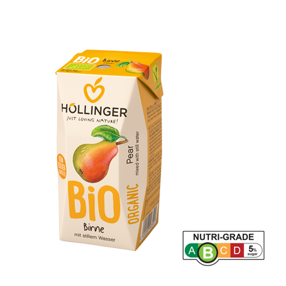 [Case of 24] Hollinger Organic Pear Cloudy, 200ml