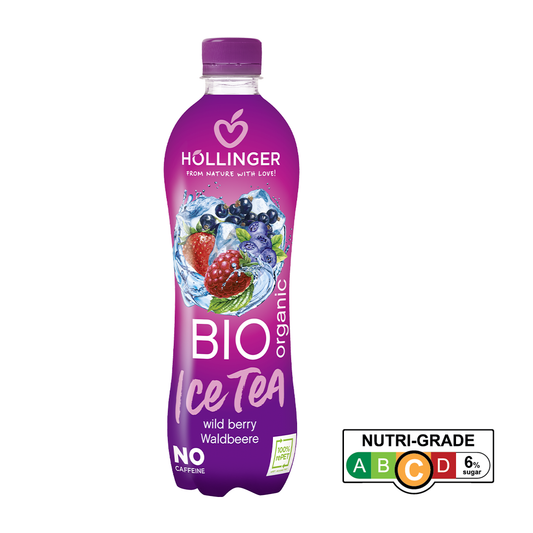 Hollinger Organic Ice Tea Wildberry, 500ml