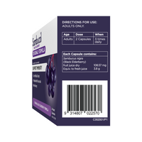 Sambucol Black Elderberry Original Formula (AUS version), 24 caps. *Authorised Exclusive Distributor