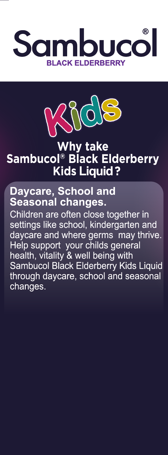 [25% Off Bundle Deal] 3 x Sambucol Kids Formula (AUS Version), 120 ml.