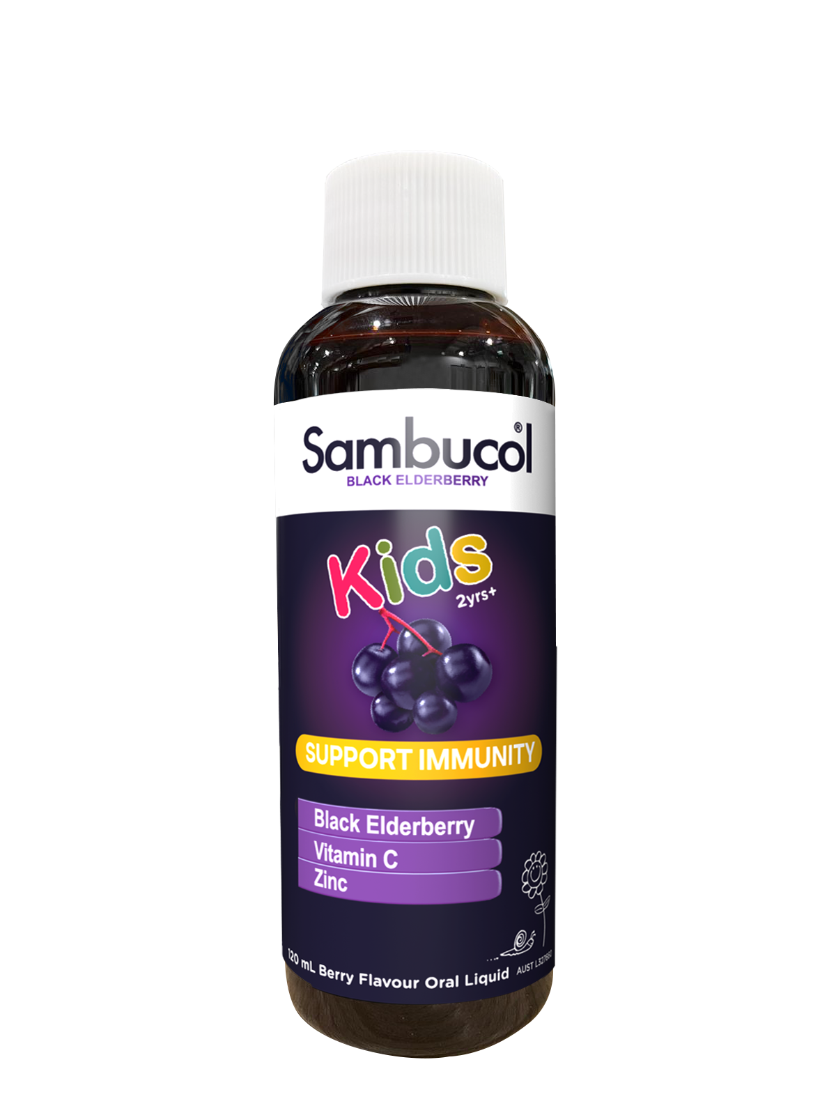 Sambucol Kids Formula (AUS Version), 120 ml. *Authorised Exclusive Distributor