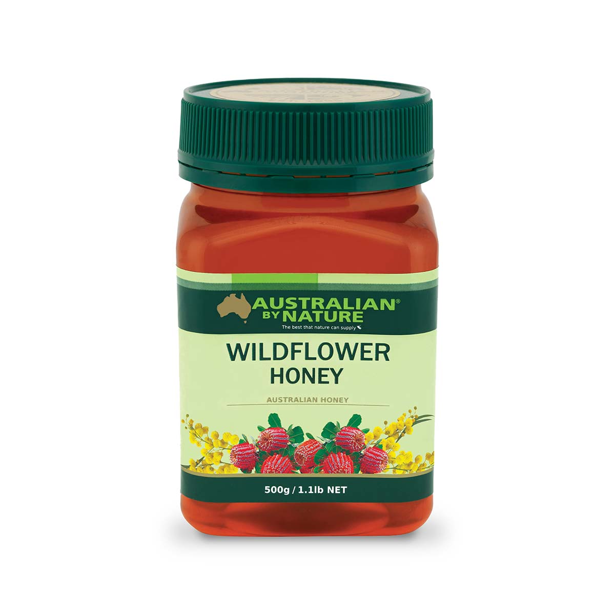 Australian By Nature Wildflower Honey, 500 g.