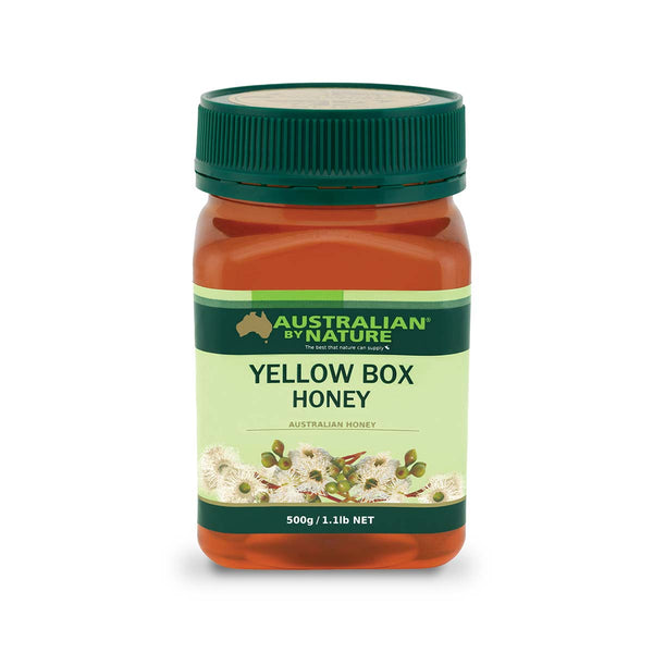 Australian By Nature Yellow Box Honey, 500 g.