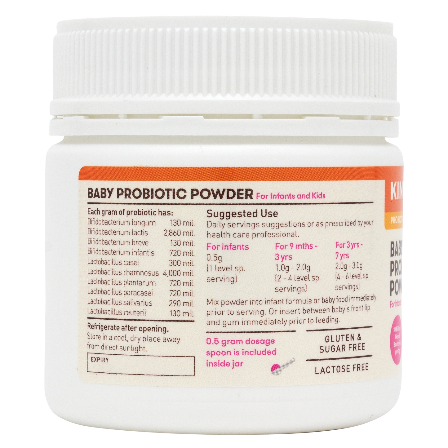 [25% Off Bundle Deal] 3 x KinderNurture Baby Probiotic Powder, 60g