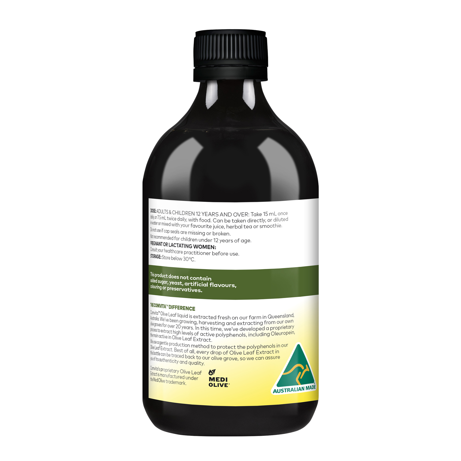 30% Off [Bundle of 6] Comvita Olive Leaf Extract - Natural Flavor, 500 ml.