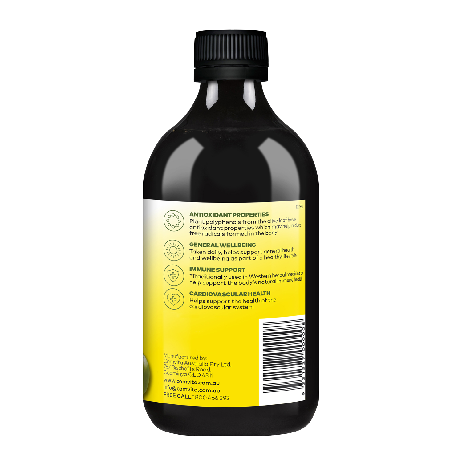30% Off [Bundle of 6] Comvita Olive Leaf Extract - Natural Flavor, 500 ml.