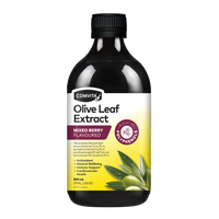 30% Off [Bundle of 6] Comvita Olive Leaf Extract - Mixed Berry Flavor, 500 ml.