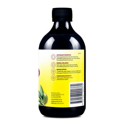Comvita Olive Leaf Extract - Mixed Berry Flavor, 500 ml.