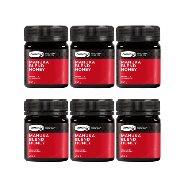 30% Off [Bundle of 6] Comvita Manuka Honey Blend, 250 g.